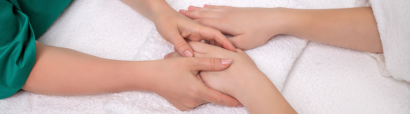 Massage des mains