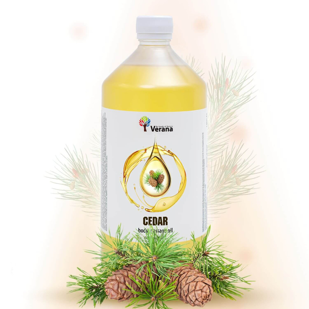 Body massage oil Verana Cedar