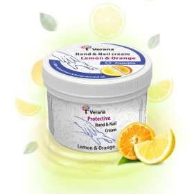 Protective hand and nail cream Verana Lemon and Sweet Orange