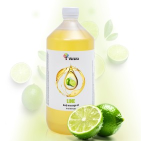 Body massage oil Verana Lime