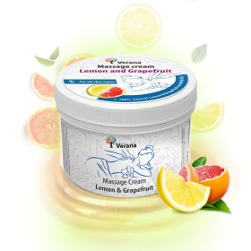 Massage cream Verana Lemon and Grapefruit