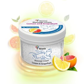 Massage cream Verana Lemon and Grapefruit