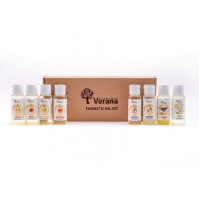Cosmetic oil set of 8 bottles