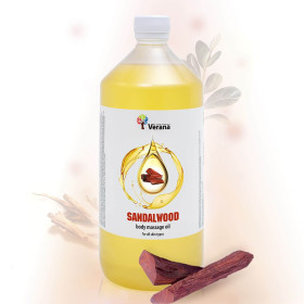 Huile de massage corporel Verana Bois de santal