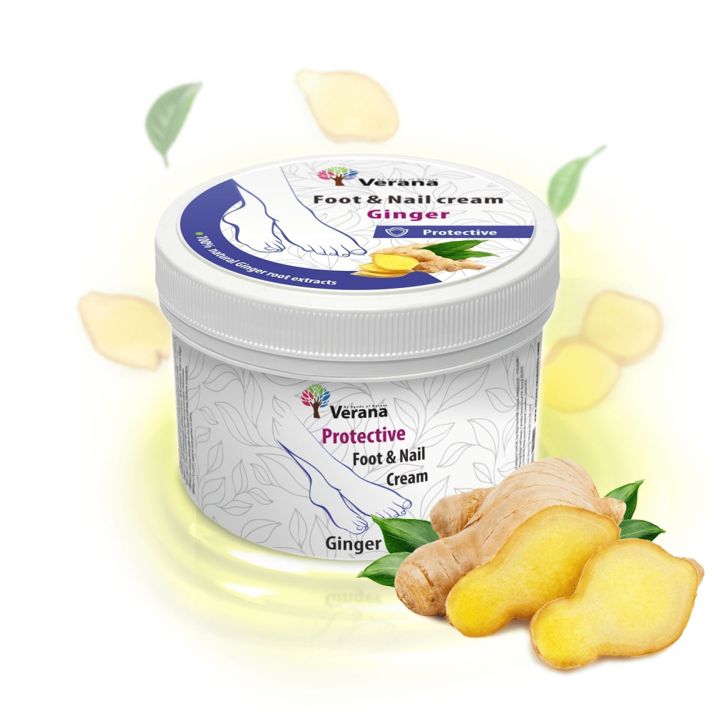 Protective foot and nail cream Verana Ginger    