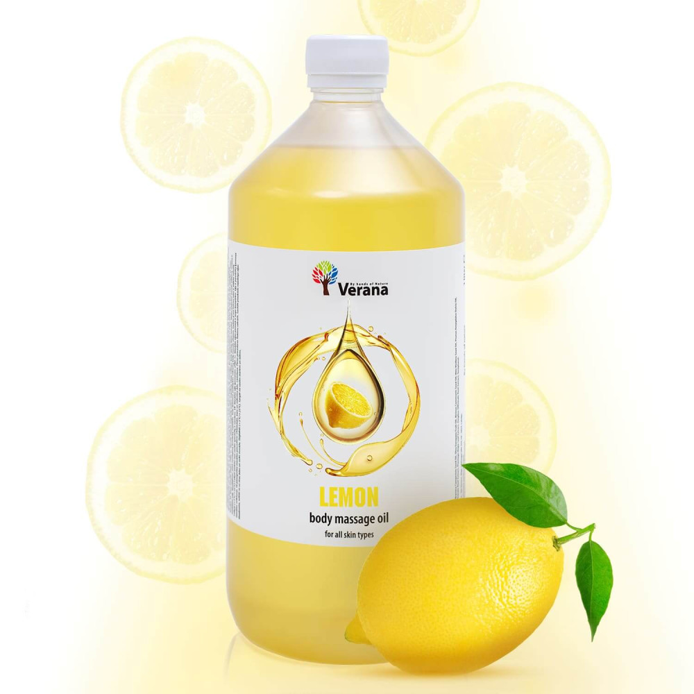 Body massage oil Verana Lemon