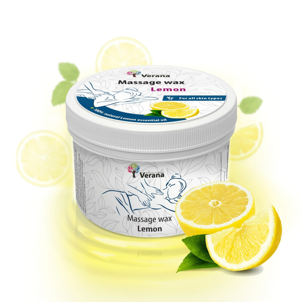 Massage wax Verana Lemon