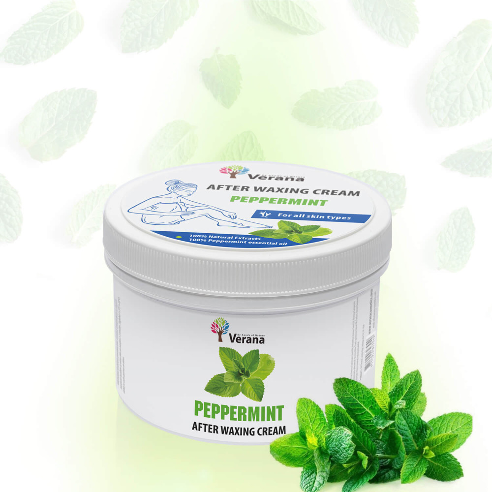 After waxing cream Verana Peppermint