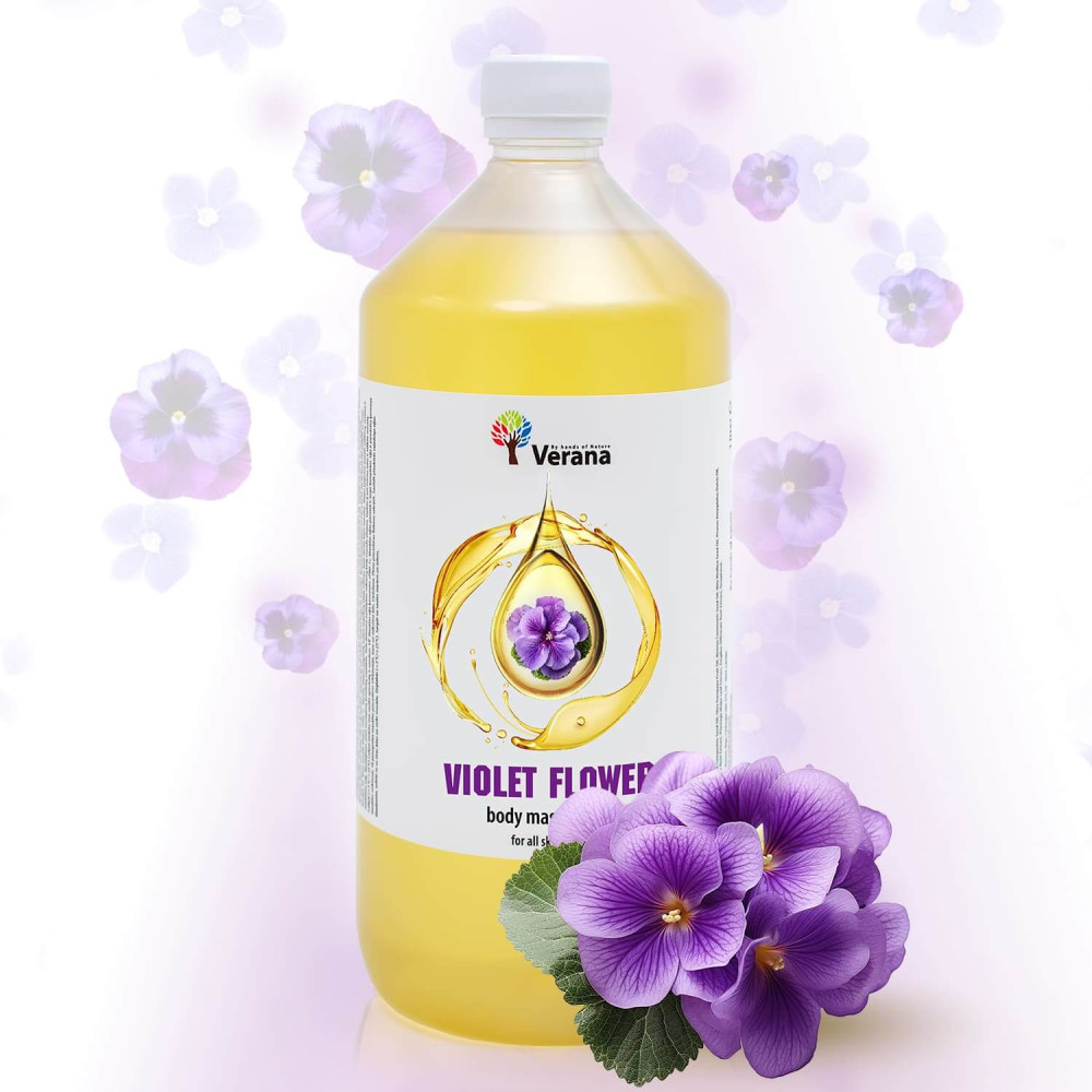 Body massage oil Verana Violet Flower