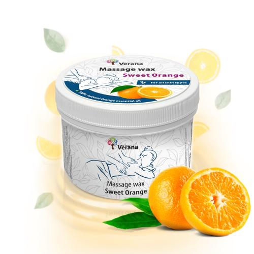 Massage wax Verana Sweet Orange