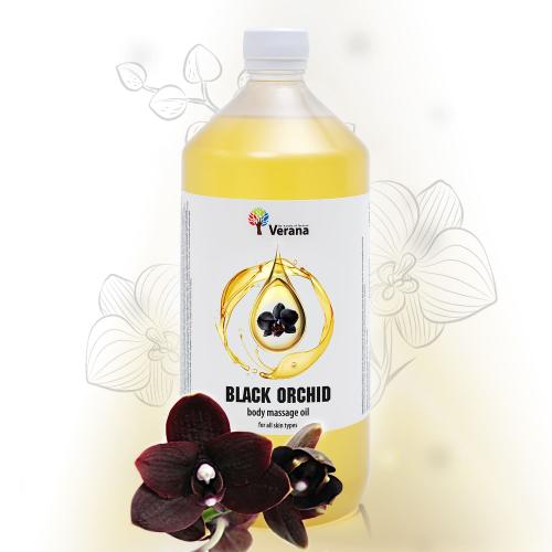 Body massage oil Verana Black Orchid