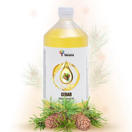 Body massage oil Verana Cedar