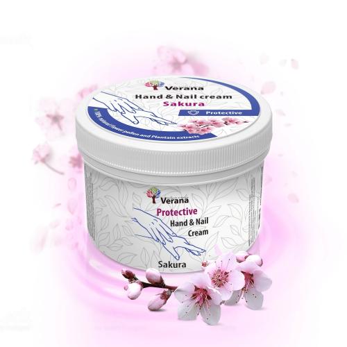Protective hand and nail cream Verana Sakura